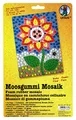 Ursus 8770001 - Moosgummi Mosaik, Blume, ca. 23 x 16 cm