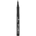 essence 24ever ink liner, Eyeliner Nr. 01 Intense Black, tiefschwarz, mattes Finish, 24h Halt, langanhaltend, wasserfest, extra-feiner Pinsel, vegan, ohne Parfum, 1,2ml