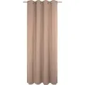 Adam Vorhang Uni Collection light (1 St), Ösen, blickdicht, aus 100% Bio-Baumwolle, Vorhang nach Wunschmaß beige 145 cm x 245 cm