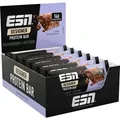 ESN Designer Bar Box, Fudge Brownie, 12 x 45 g, der ideale Snack mit bis zu 14 g Protein pro Riegel - Germany