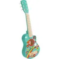 Hape Kinder-Musikinstrument Gitalele Flower Power, Gitarre aus Holz, ab 3 Jahre