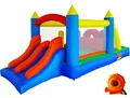 Ballsea Hüpfburg mit Gebläse, Geeignet für 3 bis 10 Jahre Hüpfburg Indoor Kinder, Groß Hüpfburg XXL Kindergeburtstag (488 x 240 x 190 cm)
