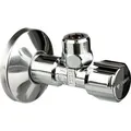 SCHELL Eckventil Comfort, aus Messing, selbstdichtend, 1/2 Zoll x 3/8 Zoll, verchromt
