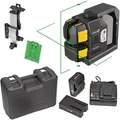 Stabila Kreuzlinienlaser 19984, LAX 500 G, 12-V, grüne Laser, selbstnivellierend, mit Koffer und Akku