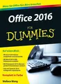 Office 2016 für Dummies | Buch | 9783527711949