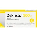 MIBE GmbH Arzneimittel DEKRISTOL 500 I.E. Tabletten 100 St.