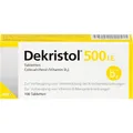 DEKRISTOL 500 I.E. Tabletten 100 St PZN 10068921
