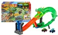 HOT WHEELS MONSTER TRUCK Dragon Race track set + 2 cars JFR06