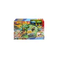 Hot Wheels Monster Trucks Sharks vs. Dinos Drachenzerstörungs-Spielset und 2 Spi