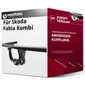 Anhängerkupplung starr für Skoda Fabia Kombi 04.2000-12.2007 neu