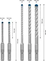 BOSCH Hammerbohrer-Set Expert SDS plus-7X Set 5-teilig