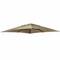 SIENA GARDEN Ersatzbezug "Easy Sun", für Sonnenschirme, taupe, Länge: 320 cm - grau