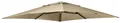 sungarden Ersatzschirmbespannung Easy Sun, 320x320 cm, 320x320 cm, quadratisch