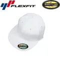 Flexfit 210 Premium Flat Baseball Cap L/XL Weiß