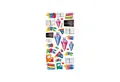 Roth Sticker Roth Soft-Sticker Schule, 10x20cm, 31 Teile