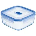 LUMINARC Pure Box Vorratsdose quadratisch, mit Deckel, Inhalt: 0,76 Liter - Transparent