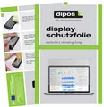 dipos I 2X Schutzfolie matt kompatibel mit Apple MacBook Pro 13 Zoll (2019) Folie Displayschutzfolie