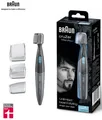 Braun Multifunktionstrimmer CruZer Precision, Series 6, abwaschbar, mit DualCut-Präzisionstrimmer und 2 Präzisionskämme
