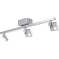 Brilliant LED Deckenstrahler 90 Degree Alu 3 x 3,6W 1140lm warm 3-Stufen-Dimmbar