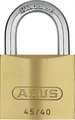 ABUS 45/40 Lock-Tag Vorhängeschloss, Messing (80613)