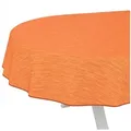 ANRO Tischdecke Wachstuchtischdecke Gartentischdecke Wachstischdecke (Einzelstück 1-tlg), Glatt 140x180cm Oval wasserabweisend mit Saum rot Oval | 140 cm x 180 cm x 0.25 mm