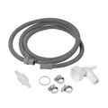 Xavax Ablaufschlauch-Set 1,5m f. Kondenstrockner Trockner Außen 15mm Innen 10 mm