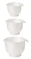 Gastromax Rührschüssel, 3 Stück, weiß, 3 Stück