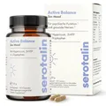 serotalin ACTIVE BALANCE Zen Mood | 60 hochdosierte Johanniskraut Kapseln mit Griffonia & L-Tryptophan, Vitamin D3, B-Komplex & Mangan | Ohne Koffein | Vegan