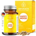 ® HAPPY MOOD KAPSELN | Mit Johanniskraut Griffonia & L-Tryptophan | Vitamin h...