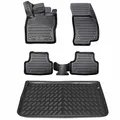 3D Gummimatten & Kofferraumwanne Set für MITSUBISHI ASX ab 2023 Obere Ladeboden