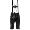 Edelnice Trachtenlederhose schwarz 56