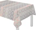 Wirth Tischdecke "ZIRBELLO" Gr. 5, bunt (rosé, lila), B/L: 130cm x 220cm, 1 Stk., eckig