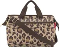 reisenthel allrounder S pocket, Handtasche, Tragetasche, Tasche, Leo Macchiato, 11 L, MO6048