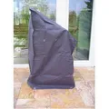 Jürgen Westerholt GmbH Gartenmöbel-Schutzhülle Stapelstuhlschutzhülle für Gartenstühle (65x65x120/80 cm), mit Ösen, Zugschnur ink Aufbewahrungstasche u Trageschlaufe