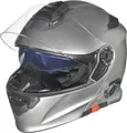RS-983 Bluetooth Klapphelm Motorradhelm Conzept Motorrad Modular Helm rueger Titanium Grey M (57-58)