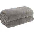 vidaXL Gewichtsdecke mit Bezug Grau 200x230 cm 9 kg Stoff