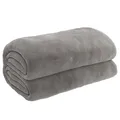 vidaXL Gewichtsdecke mit Bezug Therapiedecke Schwere Decke Schlafhilfe Entspannungsdecke Einschlafhilfe Schwerkraftdecke Grau 200x230cm 9kg Stoff