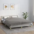 Vidaxx Gewichtsdecke mit Bezug 200x230 cm 9 kg Stoff grau