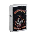 Zippo Benzin-Feuerzeug Satin Finish Color Motörhead Ace of Spades 60007758, unbefüllt