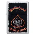 ZIPPO Motörhead "Ace of Spades" 60007758 | Satin Chrome | Feuerzeug Lighter USA