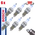 6x BOSCH 0242229656 WR8DC+ Zündkerzen Ersetzt NGK BPR5ES für VW OPEL RENAULT