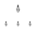 4 x Zündkerze BOSCH für ALFA ROMEO, ARO, ASIA MOTORS, AUDI, BENTLEY