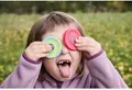 Haba Spielzeug-Gartenset Wurfspiel Terra Kids Pocket-Frisbee Catch me! rot, gelb 2013659001