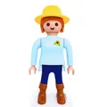 Lechuza Dekofigur Playmobil Gärtnerin Hase 62,5 cm