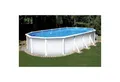 Planet Pool Ovalpool Stahlwandpool ovalform Classic 535x300x120 cm, Sta (Einzelbecken, 1-tlg), verzinkte Stahlwand