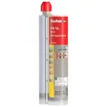 fischer Montagemörtel FIS VL 360 S, Injektionsmörtel für den Innen- und Außenbereich, Mörtel mit hoher Flexibilität & Tragfähigkeit, Verbundmörtel für Beton und Mauerwerk, 360 ml