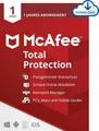 McAfee Total Protection Security 1 PC 1 Jahr Mac Android