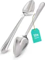 12 Espressolöffel Set Edelstahl Kaffee Mokka Mini Dip Tee Löffel Dessert Spoon