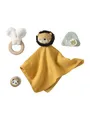 VERTBAUDET Baby Geschenk-Set zur Geburt mit Holz FSC® gelb