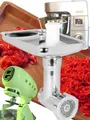 FLEISCHWOLF ZU SMEG KENWOOD TWIST EDELSTAHL MEAT MINCER INOX SET UNIVERSAL WOLF